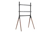 Veggmontering, AV-braketter & AV-møbler - LogiLink TV stand 49–70" with walnut wooden legs 40 kg max. - Max 40 kg - recommended for 70" - BP0078