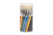Hobbyartikler - Creativ Company Flat small brushes 30pcs. - 10351