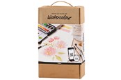 Hobbyartikler - Creativ Company Watercolor Discover A5 Set - 34249