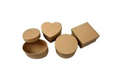 Arts & Crafts - Tilbehør - Creativ Company Storage boxes Papier mache 28st. - 264801