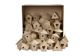 Arts & Crafts - Tilbehør - Creativ Company Birdhouses Papier mache 60st. - 26533