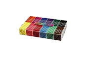 Hobbyartikler - Creativ Company Large package with 12x24 colored Jumbo pens - 37345
