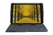 Tastatur - Logitech Universal - keyboard and folio case - AZERTY - French - Tastatur & Foliosett - Fransk - Svart - 920-008338