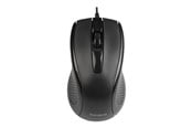 Mus - Targus Full-Size - mouse - antimicrobial - USB - black - Mus - Optisk - Svart - AMU81AMGL