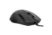 Mus - Targus Full-Size Optical Antimicrobial Wired Mouse - Mus - Optisk - Svart - AMU81AMGL