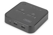 Harddisk - Tilbehør - DIGITUS Dual M.2 NVMe SSD Docking Station with Offline Clone Function - DA-71545