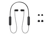 Hodetelefoner - Sony WI-C100 - Wireless In-ear Headphones - Black - WIC100B.CE7
