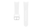 Smartklokke - Tilbehør - Samsung Sport Band (20mm S/M) - White - ET-SFR90SWEGEU