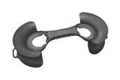 Kabelordner/Kabelstrømpe - LogiLink Cable winder for 2–20 m cables suitable for wall mounting - KAB0068