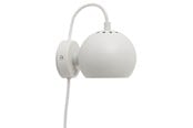 Dekorasjon - Frandsen BALL WALL LAMP - MATT WHITE - 104756