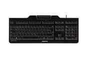 Tastatur - Cherry KC 1000 SC - Tastatur - Engelsk (Storbritannia) - Svart - JK-A0100GB-2
