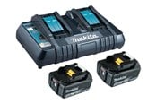 Batterier & Ladere - Makita 199482-2 18V 5 Ah Power Source Kit - 199482-2