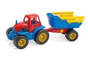 Leketøysbil - Dantoy Tractor with trailer 42 cm (2135) - 2135