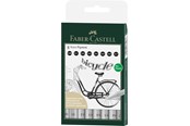 Skrive- & Tegneverktøy - Faber-Castell FTP Ecco Pigment 0.05/1/2/3/4/5/6/7 - 166008