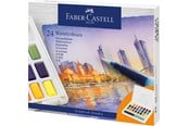 Skrive- & Tegneverktøy - Faber-Castell Watercolours in pans 24ct set - 169724