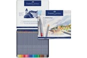 Skrive- & Tegneverktøy - Faber-Castell Watercol. penc. Goldfaber Aqua tin of 24 - 114624