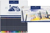 Skrive- & Tegneverktøy - Faber-Castell Colour pencil Goldfaber tin of 36 - 114736