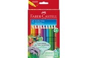 Skrive- & Tegneverktøy - Faber-Castell Col. pencil Jumbo Grip 12 pcs. per box - 110912