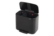 Rengjøring - brabantia Bo Brabantia 11L + 23L Bo Pedal Bin - Matt Black - 121227