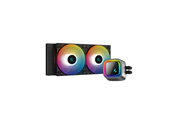 Prosessor-kjøler - DeepCool LS520 - Black - CPU Vannkjøling - Max 33 dBA - R-LS520-BKAMNT-G-1