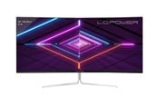 Skjerm - 34" LC Power M34-UWQHD - 3440x1440 (UWQHD) - 100Hz - VA - LC-M34-UWQHD-100-C-V3