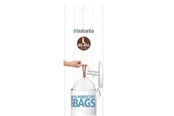 Rengjøring - brabantia Size L - trash can liner - 45 L - high-density polyethylene (HDPE) - white - pack of 12 x 10 - 371547