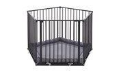 Babyutstyr - BabyDan Park A Kid, sort, 90-360 cm - 501294