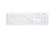 Tastatur - Cherry MedicalKey - Tastatur - Nordisk - Hvit - AK-C8100F-UVS-W/NOR