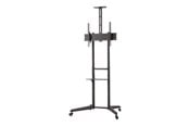 Veggmontering, AV-braketter & AV-møbler - Neomounts FL50-550BL1 - cart - for flat panel / AV System / camera - black - Max 50 kg - recommended for 70" - FL50-550BL1