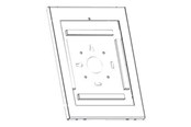 Skjermholder - Neomounts WL15-660WH1 - enclosure - for tablet - WL15-660WH1