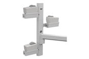 Veggmontering, AV-braketter & AV-møbler - Ergotron - mounting component - for printer - white - Max - recommended for - 98-578-251