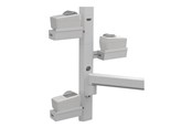 Veggmontering, AV-braketter & AV-møbler - Ergotron - mounting component - for printer - white - Max - recommended for - 98-578-251