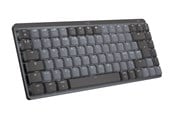 Tastatur - Logitech MX Mechanical Mini for Mac - Minimalist Wireless Illuminated Performance Keyboard Space Grey - US - Tastatur - Engelsk (USA) - Svart - 920-010837