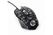 Mus - Gembird Wired optical mouse 6B Grafix - Mus - Optisk - 6 - Svart - MUS-6B-GRAFIX-01