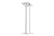 Veggmontering, AV-braketter & AV-møbler - Neomounts FL15-750WH1 - stand - for tablet - white - Max - recommended for 9.7", 10.1", 10.2", 10.4", 10.5", 10.9", 11" - FL15-750WH1