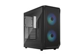 Kabinett - Fractal Design Focus 2 RGB - Black TG Clear Tint - Kabinett - Miditower - Svart - FD-C-FOC2A-03
