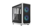Kabinett - Fractal Design Focus 2 RGB - White TG Clear Tint - Kabinett - Miditower - Hvit - FD-C-FOC2A-04