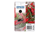 Printertilbehør blekk/toner - Epson 503 - black - original - ink cartridge - C13T09Q14010
