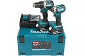 Skru/Bormaskin - Makita DLX2189TJ 18V Li-Ion Battery Screw / Drill - DLX2189TJ