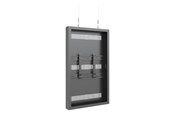 Veggmontering, AV-braketter & AV-møbler - Multibrackets M Pro Series - enclosure - for digital signage panel - wire small - black - Max 25 kg - recommended for 43" - 7350105213670