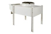 Kjøling og vifter - APC Fluid Cooler 59MBH@25TD 10 GPM 8 Feeds 480/3/60 air-conditioning fluid cooler - ACFC75255