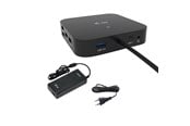 Dokkingstasjon - I-Tec USB-C HDMI DP Docking Station with Power Delivery 100W + Universal Charger 100W - C31HDMIDPDOCKPD100