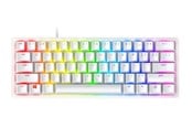 Tastatur - Razer Huntsman Mini Linear - Mercury - ND - Gamingtastatur - Uten numpad - Nordisk - Hvit - RZ03-03392000-R3N1