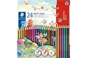 Skrive- & Tegneverktøy - Staedtler Noris Triangular color pencils assorted colours 18+6 - 187 C18P1