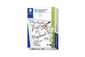 Skrive- & Tegneverktøy - Staedtler Flipchart marker Lumocolor.10 pcs Black - 356-9