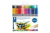 Skrive- & Tegneverktøy - Staedtler Double-ended fibre-tip pens 72pcs - 3200 TB72