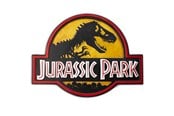 Reklameartikler - Doctor Collector - Jurassic Park: Metal Logo (1993) - 8437017951582