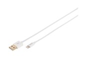 USB - DIGITUS Lightning cable - Lightning / USB - 1 m - DB-600106-010-W