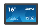 Skjerm - 15.6" iiyama ProLite T1624MSC-B1 - 1920x1080 - 60Hz - IPS - T1624MSC-B1