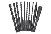 Bormaskin & Bits - Makita D-44971 SDS+ DRILLBIT AND CHISEL SET 10 PCS - D-44971
